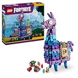 LEGO Fortnite Vorratslama Spielzeug - Spielfigur zum Bauen & Sammeln aus Videospiel - Zubehör wie Schlürfsaft - Gaming Spielset - Gamer Geschenk für Jungen, Mädchen und Teenager ab 12 Jahren - 77071