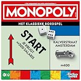 Monopoly Brettspiel mit Aufbewahrungsbox und Spielsteinen groß - Niederländische Version