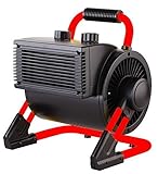 Aktobis Elektroheizer Heizgebläse Heizung oder Frostwächter WDH-BGP02 (2 kW), schwarz/rot