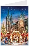 Postkarten-Adventskalender 'Kölner Dom': Papier-Adventskalender