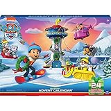 PAW PATROL Adventskalender 2021 mit 24 exklusiven Spielzeugfiguren und Zubehör, ab 3 Jahren