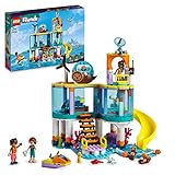 LEGO 41736 Friends Seerettungszentrum, Tierarzt-Spielzeug für Mädchen und Jungs mit Otter-, Seepferd- und Schildkröten-Tierfiguren, Tierpflege-Spielzeug, Geschenk zu Weihnachten für 7-jährige Kinder