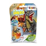 INKEE SURPRISE DINO | Badekugeln Kinder mit Überraschung , Ei-Form Badebombe 100g mit Dinosaurier Figuren , Apple Ice Tea Aroma