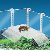 Sutowe Schildkröten-Sonnen-Plattform, Acryl, höhenverstellbar, für Schildkröten-Terrarium, Rampen für Schildkröte, Aquarium, Aquarium