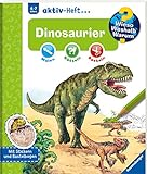 Wieso? Weshalb? Warum? aktiv-Heft: Dinosaurier: Malen, Rätseln, Basteln. Mit Stickern und Bastelbogen