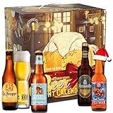Kalea | Bier-Adventskalender | Edition International | Bestückung 2025 | inkl. Verkostungsglas | 17 verschiedenen Ländern | Geschenk zur Vorweihnachtszeit