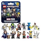 LEGO 71039 Minifiguren Marvel-Serie 2, 1 von 12 ikonischen Disney+ Charakteren zum Sammeln in jeder Tüte, inkl. Wolverine, Hawkeye, She-Hulk, Echo und mehr (1 Stück – Stil zufällig ausgewählt)