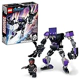LEGO Marvel Black Panther Mech Armor 76204 Building Kit; Collectible Mech and Minifigure for Super-Hero Kids Aged 7+ (124 Pieces)
