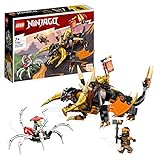 LEGO 71782 NINJAGO Coles Erddrache EVO, Spielzeug zum Sammeln mit aufrüstbarem Drachen & Skorpion-Figur sowie Minifiguren für Jungen und Mädchen