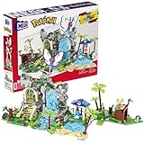 Mega Construx HHN61 - Pokémon Ultimate Jungle Expedition, Dschungel Bauset mit 1347 Teilen, Konstruktions-Spielzeug für Erwachsene und Kinder ab 9 Jahren