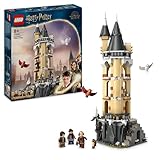 Lego Harry Potter Eulerei auf Schloss Hogwarts, Abenteuer-Set mit Spielzeug-Tieren und 3 Mini-Figuren, Spielzeug zum Film für Kinder, Geschenk für Mädchen, Jungen und alle Fans ab 8 Jahren 76430