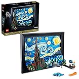 LEGO Ideas 21333 Vincent Van Gogh Die sternenklare Nacht Kunstdruck auf Leinwand