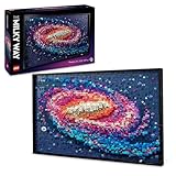 LEGO Art Die Milchstraßen-Galaxie, Wanddeko, Geschenk für Weltraum- und Astronomie-Fans, Bauset für Erwachsene, kreative Aktivität, Sonnensystem und Konstellationen, Wandkunst fürs Wohnzimmer 31212