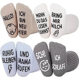 Bazzava Baby Geschenk Junge Baby Socken 0-12 Monate Geschenke zur Geburt Baby Geschenk Mädchen Neugeborenen Geschenk Babygeschenke zur Geburt Junge