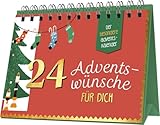 24 Adventswünsche für dich: Der besondere Adventskalender zum Aufstellen