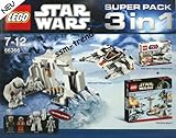 LEGO Star Wars 66366 Superpack 8089 Hoth Wampa Cave und 8083 Rebel Trooper und 7749 Echo Base