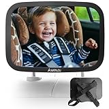 Autospiegel Baby Rücksitz - Rücksitzspiegel für Babys/Kinder Auto Spiegel Autospiegel Babyspiegel Kinderspiegel | Rückspiegel für Kindersitz Babysitz Babyschale Rückbank Sicherheitsspiegel