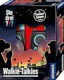 Die drei ??? Walkie Talkies von KOSMOS, Funkgeräte-Set für Kinder ab 6 Jahre, mit Lampen-Funktion, Detektiv-Spielzeug, Spion-Ausstattung, Rollenspiel