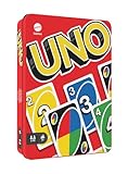 Mattel Games HGB63 - UNO-Kartenspiel mit 112 Karten in hochwertiger Metallbox, exklusive Sammlerdose, Gesellschaftsspiel, Spielzeug ab 7 Jahren