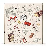 KoRo - Classic Adventskalender 2023 - Abwechslungsreiche Snacks - Süße und herzhafte Leckereien - Zwei zusätzliche Überraschungen - Weihnachtskalender