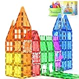 60magnetische Bausteine,Kinderspielzeug,STEM-Magnetblöcke,sensorisches Spielzeug, Kinderspiele, Magnet-Bauspielzeug für 3+ Jahre alte Jungen und Mädchen,Vorschul-, Kindergarten- und Kleinkindspielzeug