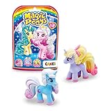 CRAZE Magic PONYS | Wunderschöne Ponys Spielzeug zu Sammeln, 18 Verschiedene Ponys Figuren zum Sammeln - Pferde Mädchen Geschenk und Jungen
