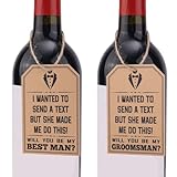 Gosknor 10stk Antragskarten für Trauzeugen, Humorvolle Einladungskarten für Trauzeugen Willst du Mein Trauzeugen Sein Karten mit Hochzeitsideen Geschenkset Einladungsanfrage für Hochzeitszeremonie