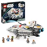 LEGO 75357 Star Wars Ghost & Phantom II Set mit 2 aus Bausteinen gebauten Ahsoka-Fahrzeugen, baubares Raumschiff-Spielzeug mit 5 Charakteren, darunter Jacen Syndulla und Einer Chopper-Droidenfigur