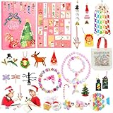 Humairc Bastel Adventskalender Kinder Mädchen 2024 Kreativ Adventskalender 24 Bastelsachen Basteln Adventskalender Weihnachtskalender