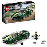 LEGO Speed Champions Lotus Evija, Bausatz für Modellauto, Auto-Spielzeug mit Cockpit für 2 Figuren, Rennauto als Geschenk für Jungen und Mädchen, 2022 Kollektion 76907