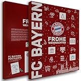 FC Bayern München Adventskalender 120 g Schoko Kalender