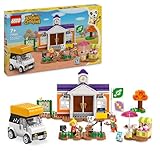LEGO Animal Crossing K.K. spielt auf dem Festplatz, Bauspielzeug mit Café und Auto aus den Videospielen, Spielset für Mädchen und Jungen ab 7 Jahren, Geschenk für Kinder 77052