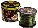 Carp Expert Multicolor 1000m 0,30mm 12,10kg Karpfenschnur Angelschnur Monofile Schnur Mono Schnur