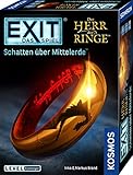 Kosmos 682248 EXIT - Das Spiel - Der Herr der Ringe, Schatten über Mittelerde, Level: Einsteiger, Escape Room Spiel, EXIT Game für 1 bis 4 Spieler ab 10 Jahre, EIN einmaliges Gesellschaftsspiel