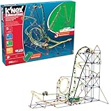 MINT-Forschung Achterbahn-Baukasten, K'NEX Bildung, Basic Fun, 77078, MINT-Lernset mit 546 Teilen, Lernspielzeug für Kinder, Konstruktionsspielzeug für Jungen und Mädchen Ab 8 Jahren