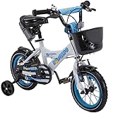 Actionbikes Kinderfahrrad Donaldo - 12 Zoll - V-Break Bremse - Stützräder - Luftbereifung - Ab 2-5 Jahren - Jungen & Mädchen - Kinder Fahrrad - Laufrad - BMX - Kinderrad (Donaldo 12 Zoll)