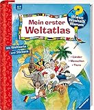Wieso? Weshalb? Warum? Sonderband - Mein erster Weltatlas (Sachbuch ab 4 Jahre - mit Klappen, Stickern und riesigem Poster)