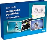 Depression bei Jugendlichen: 75 Therapiekarten. Kartenset mit 75 Karten in hochwertiger Klappkassette, mit 28-seitigem Booklet. Kartenformat 16,5 x 24 cm. (Beltz Therapiekarten)