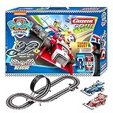 Carrera GO!!! PAW Patrol - Ready Race Rescue Set |2 Slotcars inkl. 2 Handregler mit Turbo-Knopf | Inklusive Chase und Marshall | 4,9 m Streckenlänge mit Looping und Rundenzähler | Maßstab 1:43