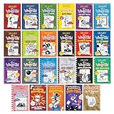 A Library of a Wimpy Kid 1-23 Boxed Set for Kids, The Ultimate Collection Series, 1-23 Paperback Edition for Children