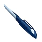 STABILO - Schulfüller ergonomisch für Linkshänder mit Anfänger-Feder A - EASYbirdy 3D DreamWorld Special Edition in blau - inkl. Patrone