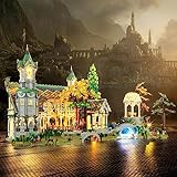 YEABRICKS LED Licht für Lego-10316 Lord of The Rings DER Herr DER Ringe: BRUCHTAL Bausteine Modell (Lego Set Nicht enthalten)