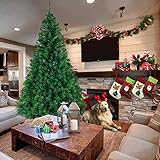 Bonnlo Künstlicher Weihnachtsbaum 120 cm, Tannenbaum Künstlich mit 230 Zweigspitzen, Nordmanntanne mit Stabilem Metallständer, Weihnachtsdeko Innen & Aussen