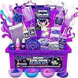 Original Stationery Mini Galaxy Schleim-Set - Bastelset Slime zum Selber Machen mit Galaktischen Glitzer-Zugaben Ideale Geschenkidee für Kinder 7-10 Schleimlabor Geschenke für Mädchen