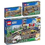 Lego City 3er Set 60198 60238 60205 Güterzug + Weichen + Schienen
