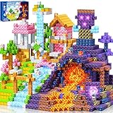 COOLJOYA Magnetische Bausteine, 300 Teile Magnetbausteine ab 4 Jahre, Magnetische Bauwelt Spielzeug Magnetblöcke für Kinder ab 3 4 5 6 7 8 9 Jahre Verstaubare Magnetic 150 tire