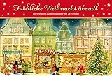 Fröhliche Weihnacht überall: Ein Windlicht-Adventskalender mit 24 Türchen
