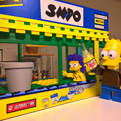 Bau den Kwik-E-Mart: Erhalte die Lego Simpsons!