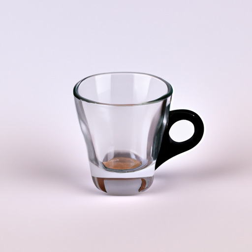 Perfekt: Eine Espressotasse aus Glas!