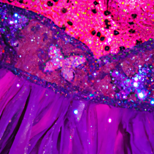 Glitter-Kleid